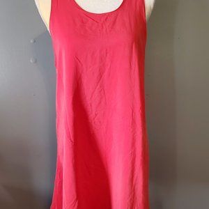 Cynthia Rowley Pink 100% Silk Halter Dress Size 6